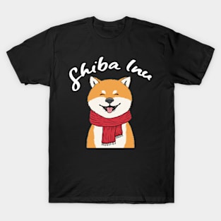Urban Canine Carousel Shiba Inu Delight Tail-Wagging T-shirt T-Shirt